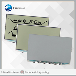 Di alta qualità personalizzabile monocromatico 7 segmento HTN Anti-abbagliamento LCD schermo per motocicli SJXDGW037 codice di segmento - Product Image 6