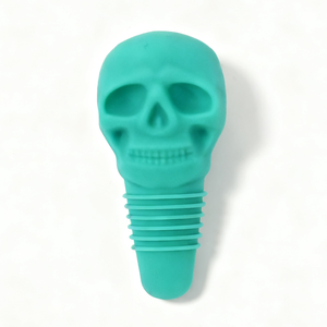 Halloween Silicone rượu Stopper sọ bia uống Stopper <span class=keywords><strong>Wine</strong></span> Hostess chai rượu corkers chai dầu pourer Stopper nắp chai - Product Image 6