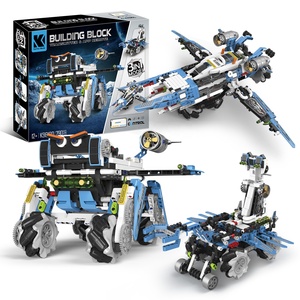 STEM Educational Toys <strong>Programming</strong> Remote Control Electric <strong>Variable</strong> Interstellar Machine Dog Compatible Puzzle Building Block Toy - Product Image 1