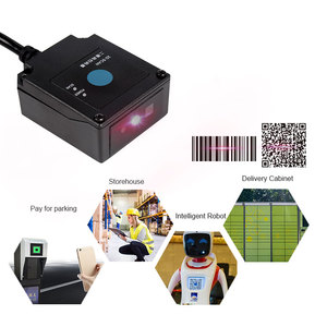 Escáner de código de barras fijo EDOO de alta calidad con interfaz RS232/USB, lector QR de control de acceso para quiosco en Stock - Product Image 4