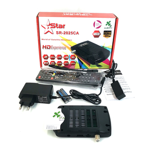 2025 H.264 decodificador receptor de televisión por satélite Digital para conax CAS FTA receptores de satélite DVB S2 con función de lector de tarjetas - Product Image 1