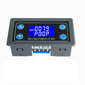 Nuovo DC12V LED digitale a tempo di ritardo modulo relè programmabile Timer relè interruttore di controllo temporizzazione Trigger ciclo con custodia per interni - Product Image 1