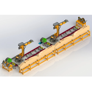 Timber <strong>Automated</strong> Processing Machine Industrial Robot Arm <strong>CNC</strong> <strong>Router</strong> with 4M 8M Tracks - Product Image 6