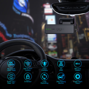 <span class=keywords><strong>2025</strong></span> Dash Máy Ảnh 4K + 1080P Phía Trước Và Phía Sau Được Xây Dựng-Trong Wifi GPS 3.18Inch IPS Màn Hình Dashcam Với Ứng Dụng Điều Khiển Tầm Nhìn Ban Đêm G Cảm Biến - Product Image 2