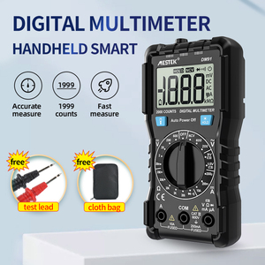 DM91 มินิพ็อกเก็ตมัลติมิเตอร์แบบดิจิตอลอัตโนมัติช่วงแบ็คไลท์ ETL ได้รับการรับรองเครื่องทดสอบ DC/VC แรงดันไฟฟ้า DC แรงดันไฟฟ้า AC การทดสอบไดโอดแรงดันไฟฟ้า - Product Image 2