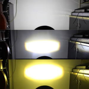 มาใหม่ LED ทำงานแสง5นิ้วคู่สีรอบรถบรรทุกปิดถนนนำรถแสง - Product Image 6