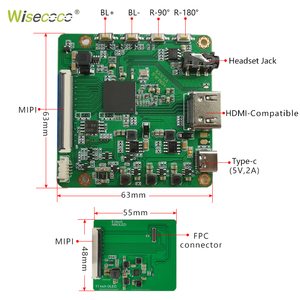 Wisecoco 8 pollici Ultra sottile Oled schermo 2K QHD 60HZ 2480*1860 risoluzione Mipi interfaccia Amoled modulo Display per Notebook - Product Image 6