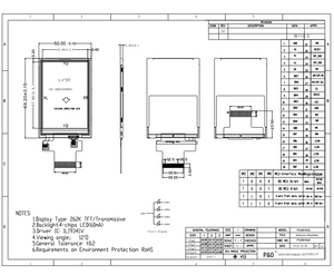 Polcd 2,8-Zoll-LCD-Bildschirm 240*320 MCU-SPI-Schnitts telle ILI9341V TFT-LCD-Modul anzeige - Product Image 4