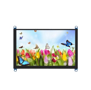 ZKDisplay 7-Zoll-Himbeer-Pi-Display 1024*600 Ips kapazitiver Touchscreen 7-Zoll-IPS-Touchscreen für Himbeer-Pi 3/4 Modell B.