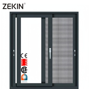 Customized Thermal Break Aluminum <strong>Sliding</strong> <strong>Window</strong> Double Tempered Glass Hurricane Proof Glass <strong>Sliding</strong> <strong>Window</strong>