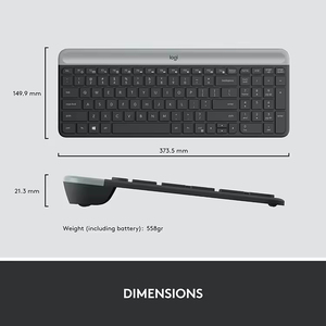 Custom Russian Logitech MK470 Ergonomic Office Pc Mobile Switches RGB <strong>Computer</strong> Laptop Tablet <strong>Wireless</strong> <strong>Keyboard</strong> <strong>Mouse</strong> <strong>Combos</strong> - Product Image 2