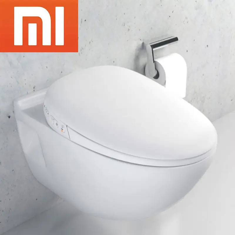 Xiaomi Chorro de la ballena inteligente asiento de inodoro tapa Pro inteligente climatizada de agua filtro electrónico climatizada pulverización bidé de Closestool