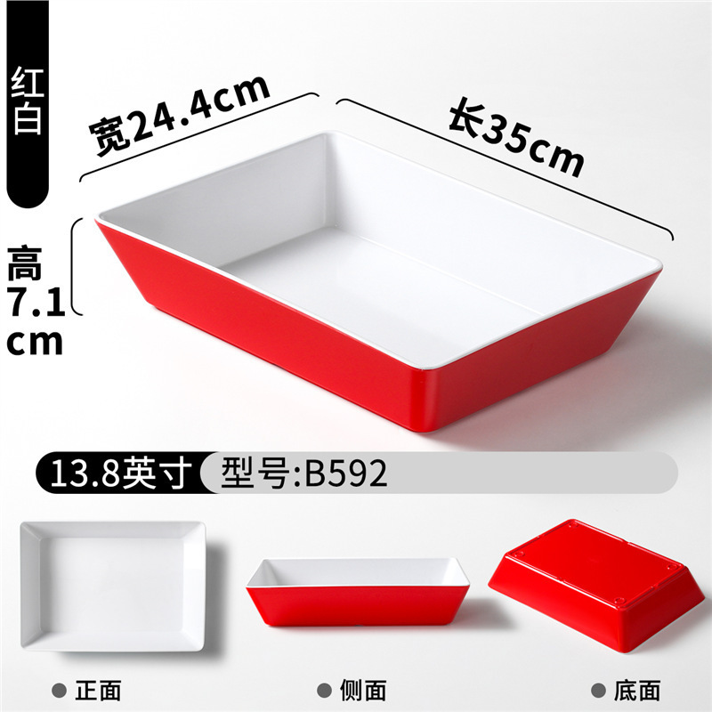 B592 Rojo y Blanco