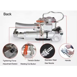 Công cụ vật nuôi đóng gói đóng đai HS mã tensioner chức năng cho pet tay ban nhạc penumatic công cụ đóng đai 32 Mét - Product Image 4