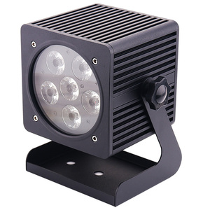 ไฟแต่งงาน6X18W Rgbwa Uv ไร้สาย Dmx IR กันน้ำพาร์พลังงานแบตเตอรี่ Led กลางแจ้ง Uplight - Product Image 4