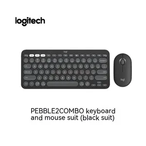 Logitechs Pebble 2 Combo Multi-Dispositivo Inalámbrico Teclado y Ratón Combo Kit Cómodo Juego de Teclado - Product Image 5