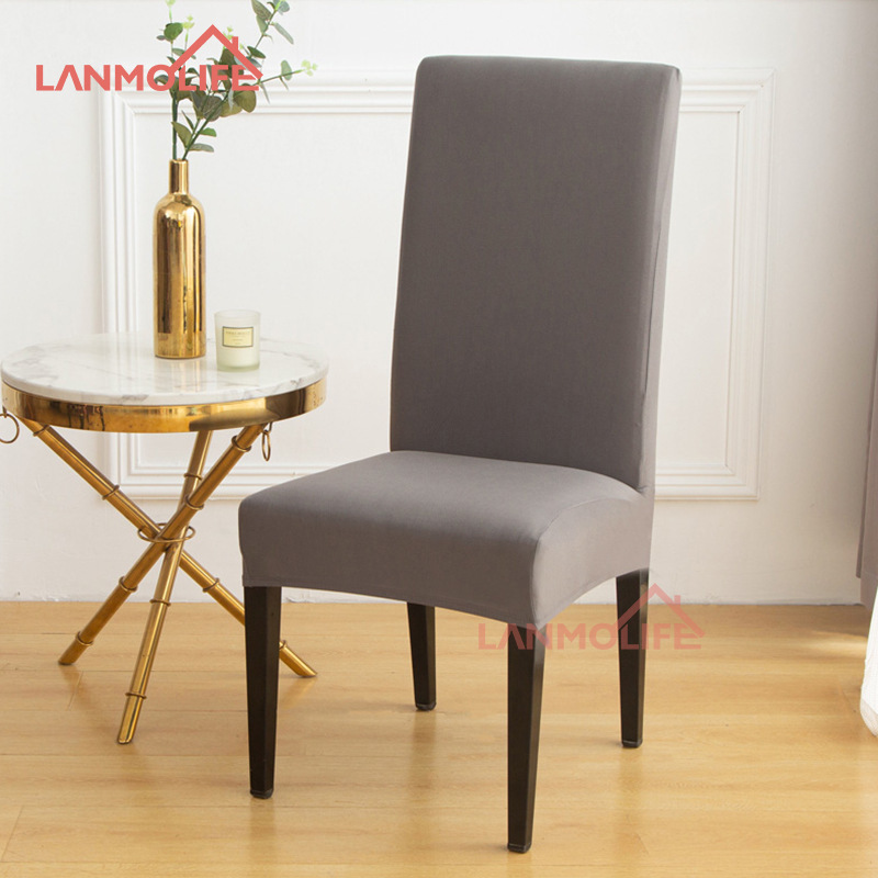 Dark gray-universal chair cover