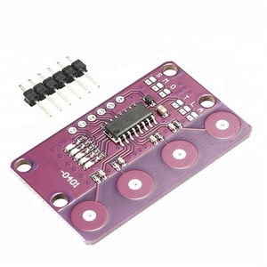 -0401 4 bits botón táctil capacitiva Sensor de proximidad con la función de auto-bloqueo Sensor - Product Image 1