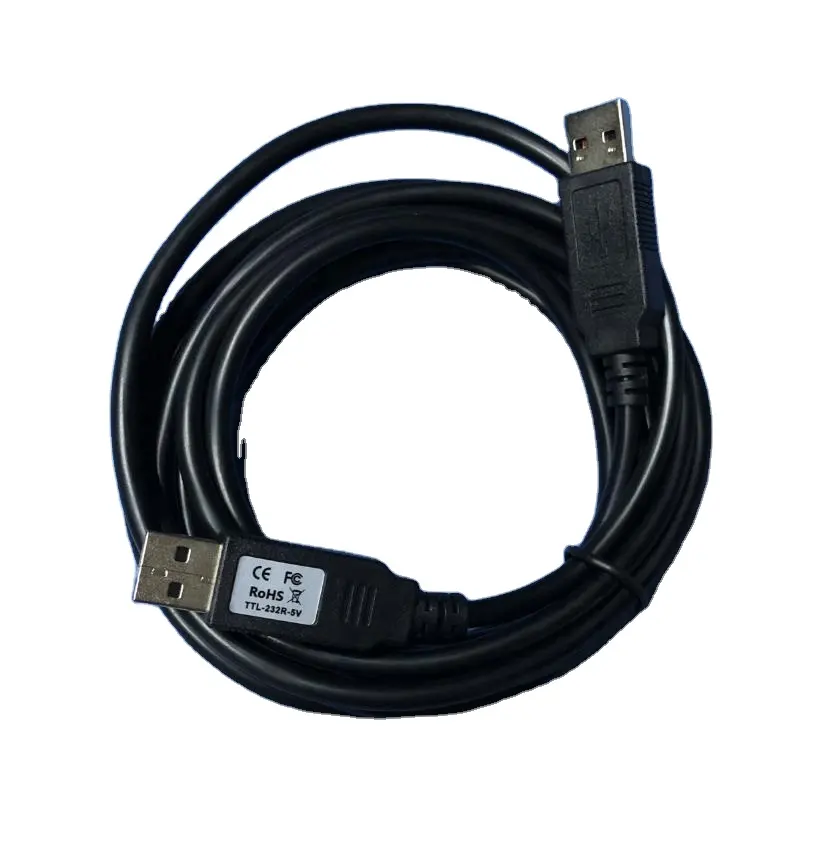 Cable de módem USB a USB Null, Serial RS232, transferencia de datos, archivo de comunicación entre 2 uds., Chip prolífico Supports10 8 7 XP