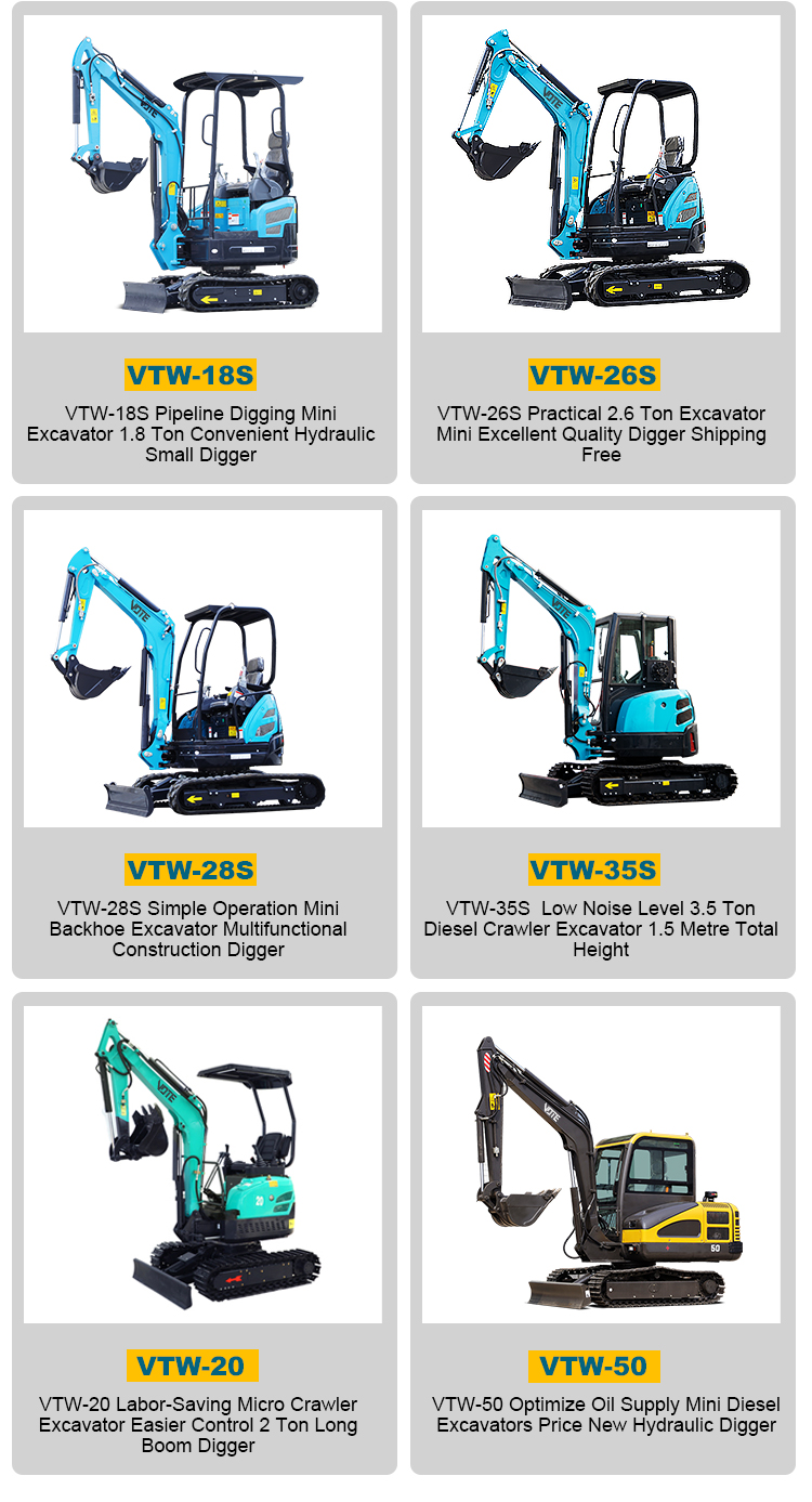 Mini excavator 4 ton weight CE micro excavators crawler digger sell small digger prices China digger safety index high