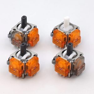 GINFULL TMR elektromanyetik etkisi 3D Analog Joystick PS4 PS5 Xbox serisi için S X anahtarı Pro denetleyici yazılım kalibrasyonu - Product Image 1