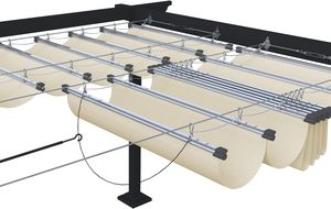カスタマイズされた防風ネット風ネッティングシェードネットポリエステルクロスサンシェードセイル - Product Image 5