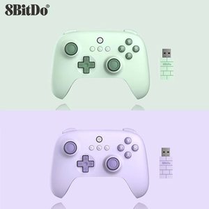8bitdo新设计彩色有线2.4G无线游戏控制器适用于电脑视窗10 11安卓 - Product Image 2