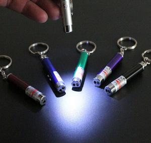 Multi Funzione 5 Forme Creativo Pet LED Pointer Keychain Divertente Penna Interactive Cat Laser Giocattolo Gatto Giocattolo Divertente - Product Image 6
