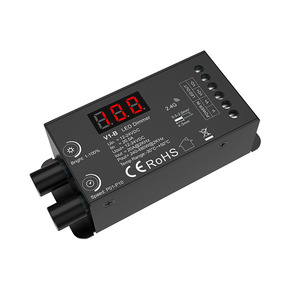 1CH 20A 12-24VDC CV V1 B Dual Knob Constant Voltage LED Dimmer <strong>with</strong> Digitaldipplay <strong>Controller</strong> - Product Image 1
