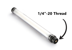 LUXCEO P7 bi-renk tüp aydınlatma kiti IP68 su geçirmez kısılabilir USB şarjlı fotoğraf Bi renkli LED Video ışığı - Product Image 4
