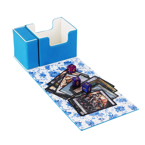 กล่องสำรับไพ่ TCG ocg กล่องเก็บการ์ดกล่องหนังกล่องสำรับไพ่สำหรับ Commander MTG เคสใส่การ์ด - Product Image 1