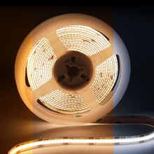 Flexible 576Leds CSP Smart Strip Light Dual COB CCT LED Strip Lights 2700K + 6500K Super Bright 24V Cuerdas de luz cortables
