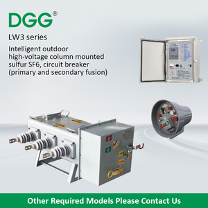 DGG LW3 SF6 VCBインテリジェント屋外高電圧コラムマウント硫黄真空回路ブレーカ一次および二次核融合 - Product Image 2