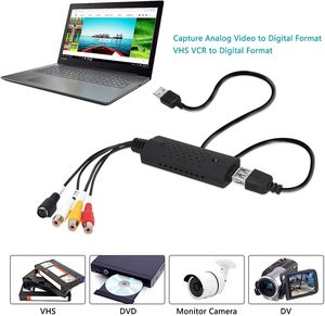 USB 2.0采集卡视频电视DVD VHS音频采集卡3 in 1 VHS到DVD适配器转换器PC PS3 Xbox for Win 7 8 32 - Product Image 6