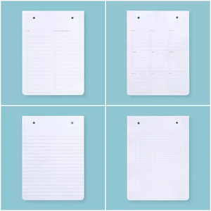 Manifestation Goal PU Leather Cover Detachable Tear-Off 100gsm <strong>Ruled</strong> to Do List Printed <strong>Custom</strong> <strong>Notepad</strong> - Product Image 5