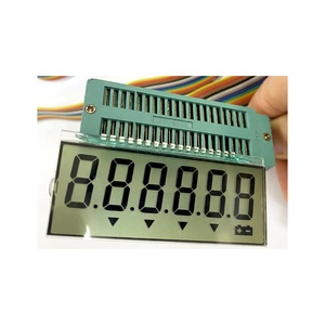 Fabbrica a basso prezzo personalizzato di potenza inferiore Display LCD 14 segmento LCD modulo di visualizzazione dello schermo per la bilancia elettronica - Product Image 4