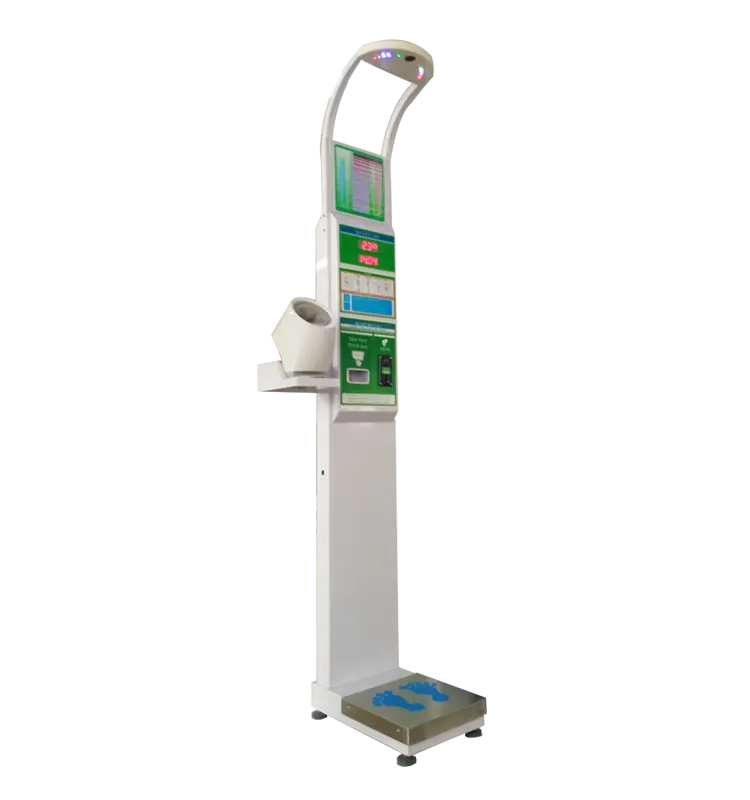 IMC-máquina electrónica médica de medición de peso, medidor de grasa corporal, presión arterial, fabricante automático