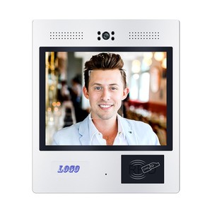 Android RFID Reader Access Intercom System riconoscimento delle impronte digitali sistema di controllo accessi presenze POE TCP IP Card + code - Product Image 2