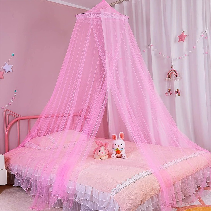 Light Pink Mosquito Net