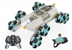 <strong>Watch</strong>&amp;2.4GHz Dual Control Rc 8wheels Spray Climbing Stunt Car Toy Auto-demo Swing Arm Rc <strong>Drifting</strong> Stunt Car with Lights&amp;Music - Product Image 6