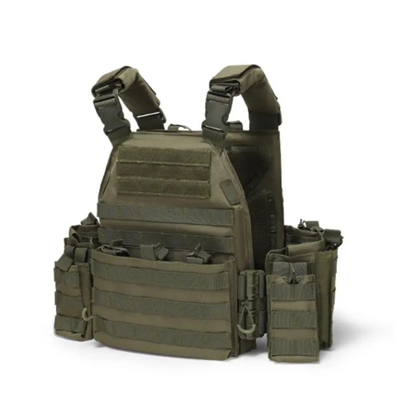 Tactical Vest for Men Nylon Quick Release Cutting Modular Vest Multicam Lightweight Vest
