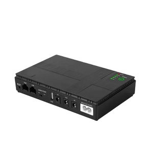 CE Certificated Mini <strong>UPS</strong> Uninterruptible Power Supply Type-c <strong>Input</strong> DC 9V 12V 5V Multi <strong>Output</strong> <strong>UPS</strong> Power Bank for Wifi Router Webc - Product Image 1
