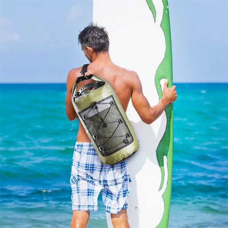 Dry Bag 10L/20L/30L Wet Bag Waterproof Bag Backpack for Travelling Fishing Cycling Kayaking Swimming Boating Beach