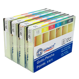 Gapadent Gemaakt Guttapercha Point (Taper Volgende) X1X2X3 Dental Materiaal - Product Image 1