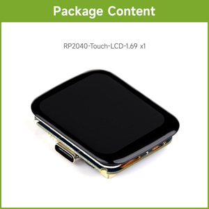 RP2040-Touch-LCD-1.69 scheda di sviluppo microcontrollore con Touch LCD angoli arrotondati Dual-core braccio processore - Product Image 2