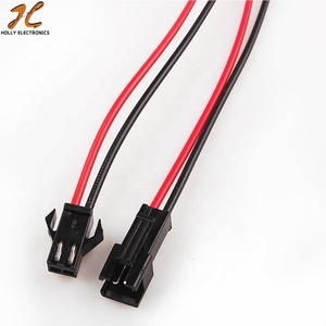 JST SM <strong>2pin</strong> 3pin Male Female Plug Connector Cable Jumper Wire for LED Strip <strong>Lamp</strong> 22AWG Wire Harness