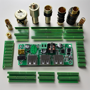 Mini 2.0 yerleştirme istasyonu 3 USB bağlantı noktaları 24V harici güç kaynağı otomasyon cihazları USB Hub kurulu PCB PCBA için çoklu adaptör - Product Image 3