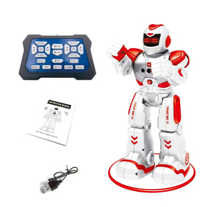Juguete interactivo inteligente RC Robot para niños luces LED música robótica educativa juguete electrónico de plástico para aprendizaje STEM - Product Image 1