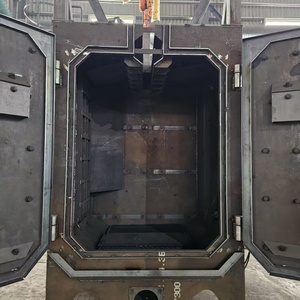 Factory Outlet High Quality 45KW Steel Deck Derusting Hook Type Automatic Shot Blaster Hanger Shot Blasting Engine Motor Pump - Product Image 3