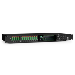 LD448 FIR 4 ב-8 יציאת מעבד רמקול <span class=keywords><strong>DSP</strong></span> מערכת סאונד מקצועית dj ניהול רמקולים דיגיטליים מעבד שמע מוצלב <span class=keywords><strong>DSP</strong></span>